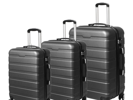 Slimbridge 3PC Luggage sets Suitcase Dark Grey-1864184367807598592