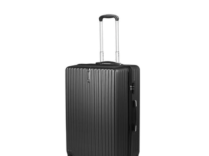 Slimbridge 20" Carry On Luggage Suitcase Black 20 inch-1864184361881047040