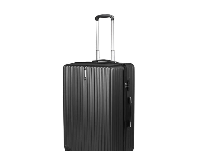 Slimbridge 20" Carry On Luggage Suitcase Black 20 inch-1864184361881047040