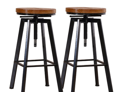 Levede 2x Bar Stools Industrial Kitchen-1942353343380852736
