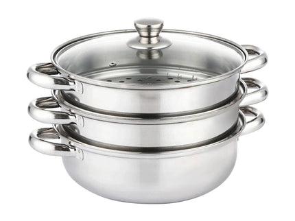 TOQUE Stainless Steel Steamer Meat Vegetable-1886651046445584384