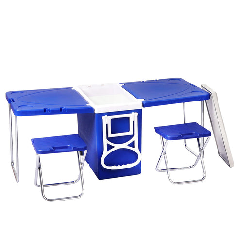 Levede Cooler Box Camping Table Chair-1894516820191350784