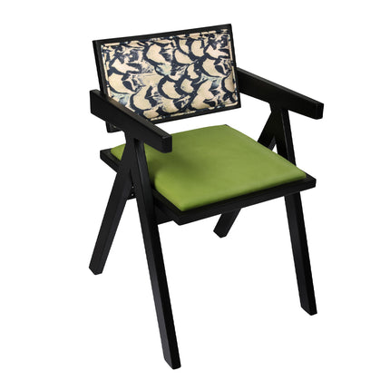 Levede 1X Dining Chair Retro Backrest Chair-1954802450913431552