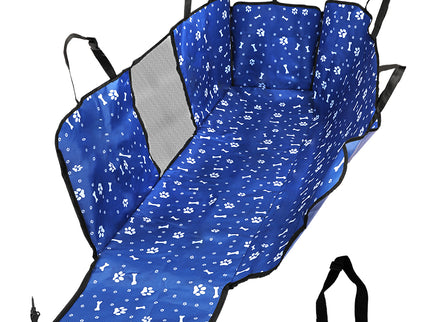 PaWz Pet Back Car Seat Cover Hammock Blue-1864184519150669824