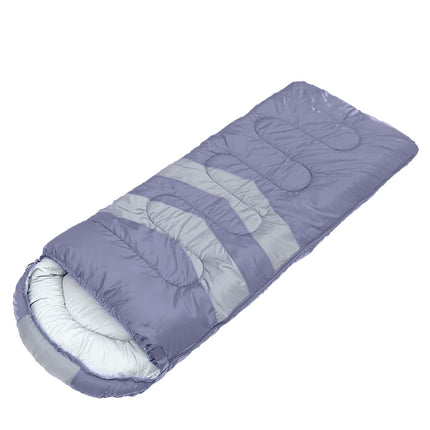 Mountview Single Sleeping Bag Bags Outdoor Grey-1973193763178287104