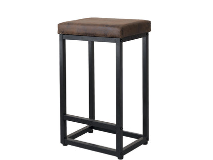Levede 2X Bar Stools PU Leather Metal-1919892921822351360