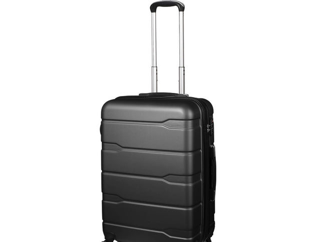 Slimbridge 20" Expandable Luggage Carry Black 20 inch-1864184368566767616