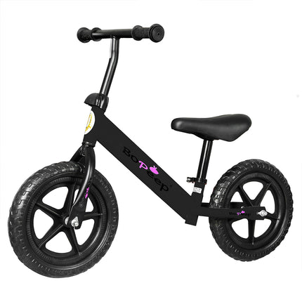 BoPeep Kids Balance Bike Ride On Toys Black-1973193920384995328