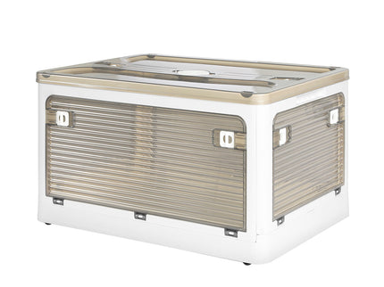 Storage Box Plastic Stackable Container L Large-1864184613191159808