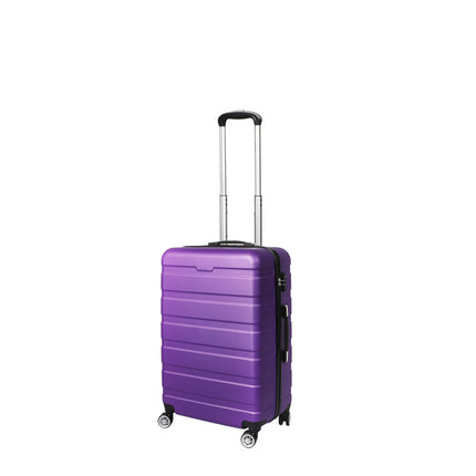 Slimbridge 20" Carry On Luggage Case Purple 20 inch-1975420480173248512