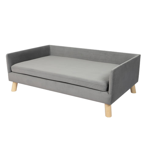 PaWz Pet Sofa Bed Dog Warm Soft Lounge Grey-1864184535252602880