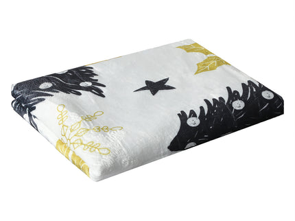Santaco Throw Blanket Xmas Double Sided White Queen-1864184745634697216