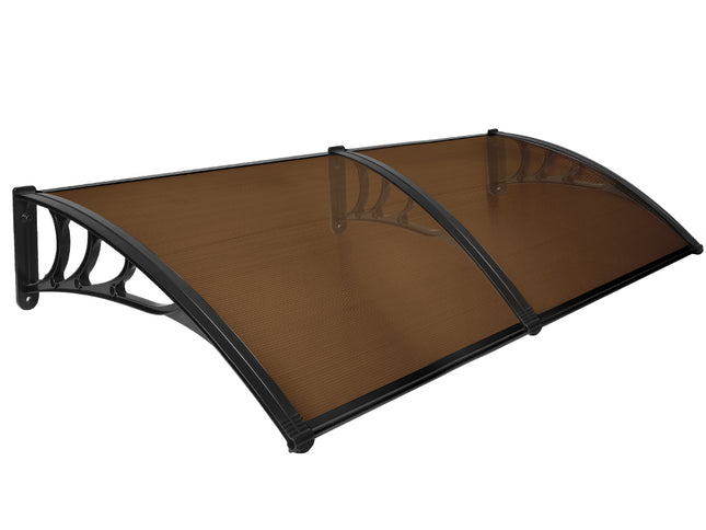 Mountview Window Door Awning Outdoor 1M X 2.4M Brown 1x2.4M-1886651038455435264