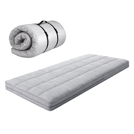 Dreamz Floor Mattress Single Portable Foldable Foam Sleeping Pad Bed Roll Up Mat-2029334094927761408