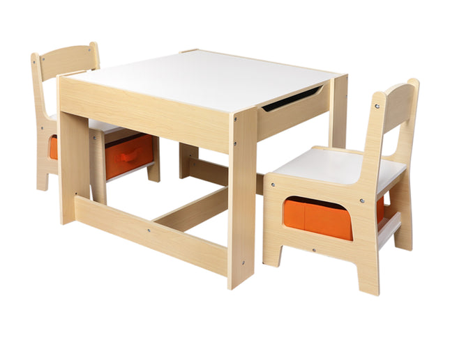 BoPeep Kids Table and Chair Set Storage-1910113149349138432