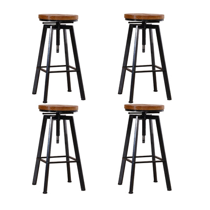 Levede 4x Bar Stools Industrial Kitchen-1975420483029569536