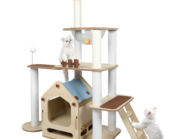 PaWz Cat Tree Scratching Post Scratcher-1864184542793961472