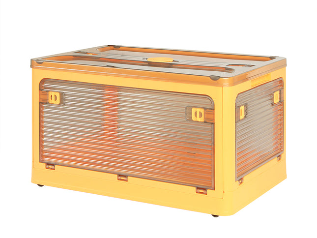 Storage Organiser Large Box Stackable M Orange Medium-1864184614235541504