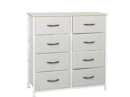 Levede Storage Cabinet Tower Chest Beige-1942353397202161664