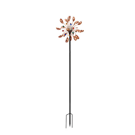 Garden Windmill Solar Light Wind Spinner-1973193789916975104