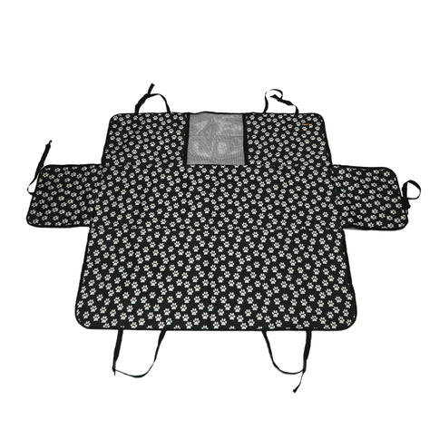 PaWz Pet Back Car Seat Cover Hammock Black-1864184519008063488