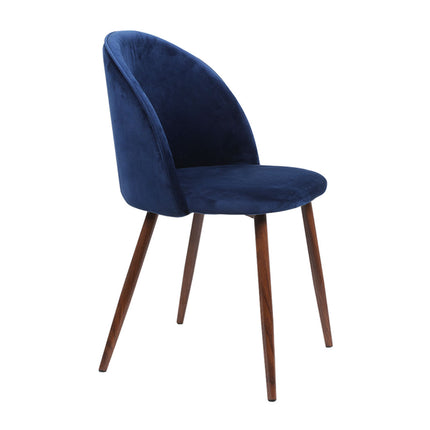 Levede 2x Dining Chairs Seat French Navy-1973194070188756992