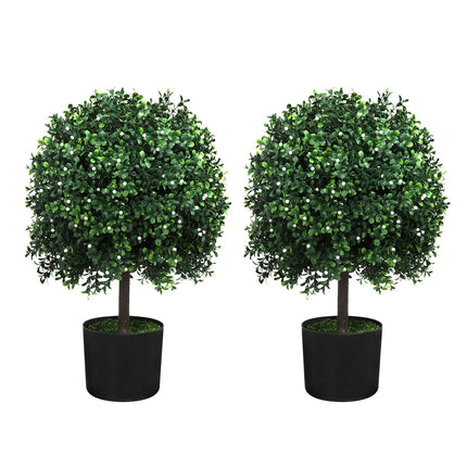 Lambu Artificial Boxwood Topiary Ball Tree-1975420332667965440