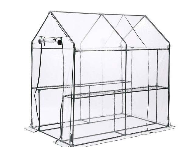 Levede 2 Tier Walk In Greenhouse Garden-1864184715028860928