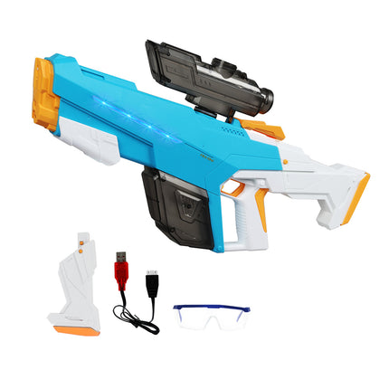 Kids Automatic Electric Water Gun with LED-1973193478582177792