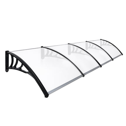 Mountview Window Door Awning Outdoor 1M X 4M Transparent 1x4M-1973193988395634688