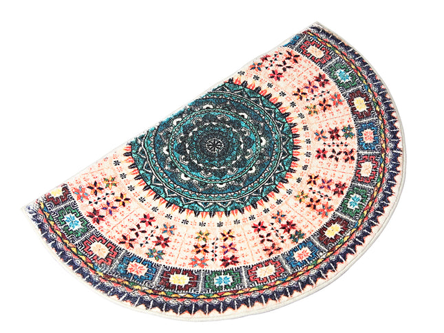 Marlow Door Mat Half Moon Semi-Circle Rug 60x90-1919892882941153280