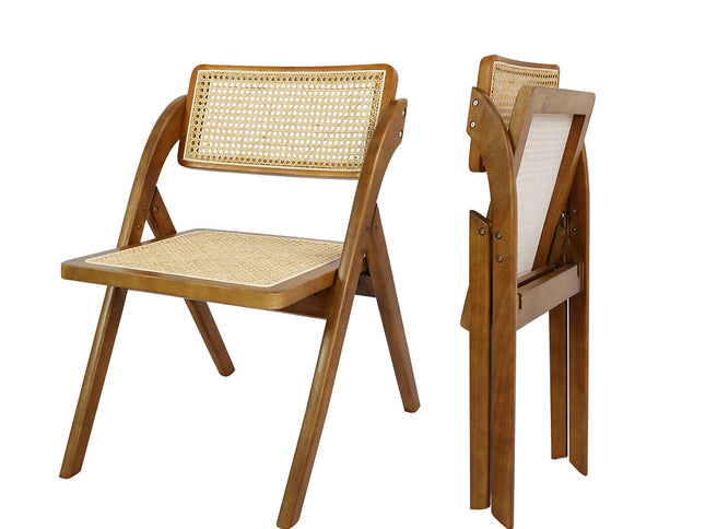 Levede 6X Foldable Rattan Dining Chairs-2006732727046508545