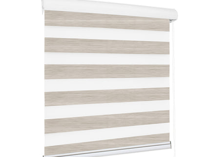 Marlow Blackout Zebra Roller Blind Curtains 180x210 Beige-1942353389123932160