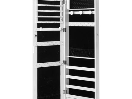 Levede Mirror Jewellery Cabinet LED-1917016724075581440