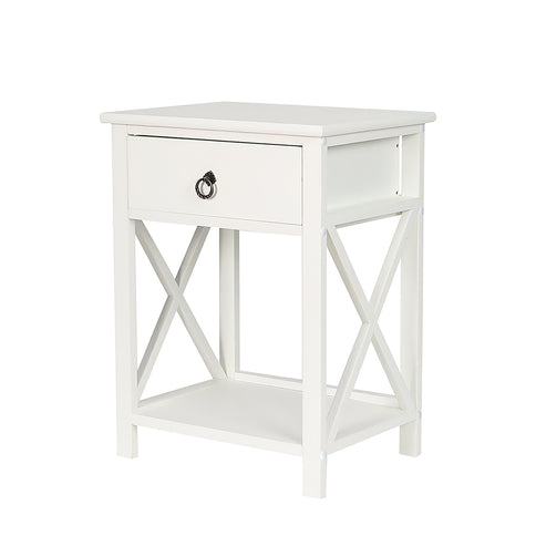 Levede 1x Bedside Tables Drawers Side-1910113031187206144