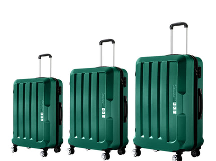 Slimbridge 20"24"28" 3PC Luggage Sets Green-1864184357879681024