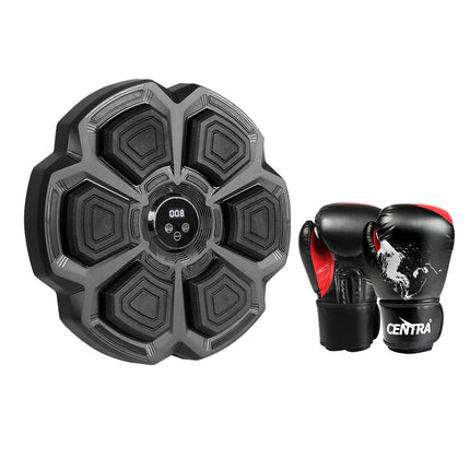 Centra Punching Box With 12OZ Boxing Glove Black-1973193423108313088