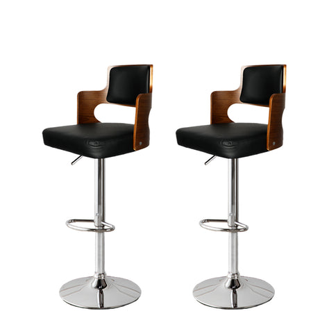 Levede 1x Kitchen Bar Stools Gas Lift-1910113241468637184