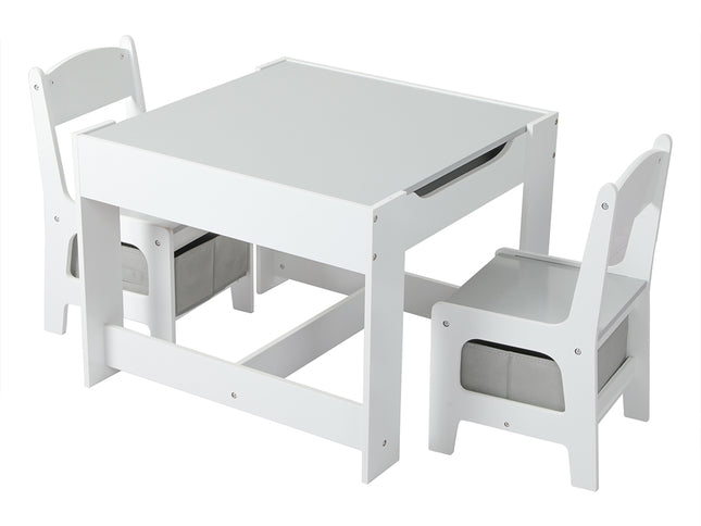 BoPeep Kids Table and Chairs Set Storage-1864184317643722752