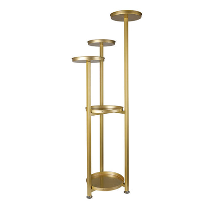 Levede Plant Stand Outdoor Indoor Flower Gold Large-1975420369678503936