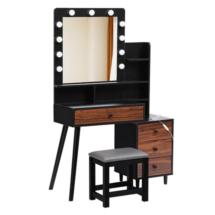 Levede Dressing Table Stool Set-1975420333905285120