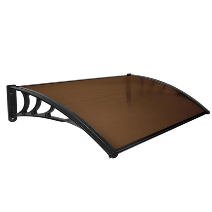 Mountview Window Door Awning Outdoor 1M X 1.5M Brown 1x1.5M-1973193987636465664