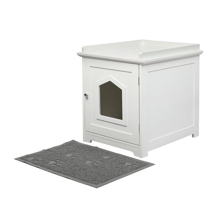 PaWz Cat Litter Box Mat Fully Enclosed-1975420396601741312