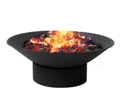 Moyasu 2IN1 Fire Pit Bowl Fireplace Black-1864184486149885952