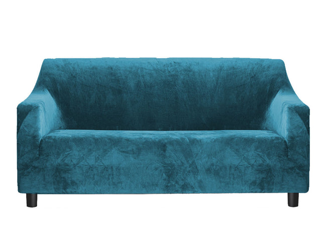Marlow Sofa Covers 3 Seater High Stretch Green Agate Green-1864183531601793024