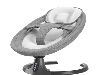 BoPeep Baby Swing Cradle Rocker Bed Grey-1831592584800243712