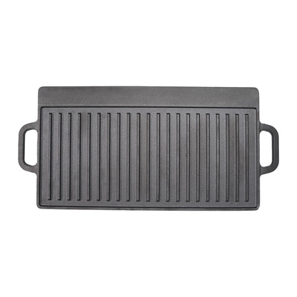Toque 49.5cm Reversible Cast Iron Griddle Pan Non-Stick-2011971111797002240