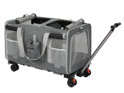 Pawz Pet Carrier 4 Wheel Portable Rolling Foldable-1910112289848168448
