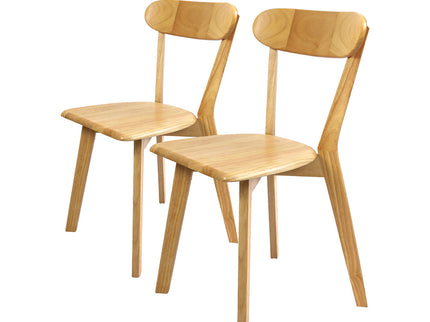Levede 2x Dining Chairs Wooden Kitchen Chair-1942353414046486528
