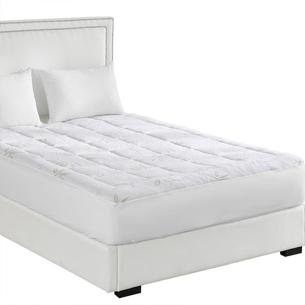 Dreamz Bamboo Pillowtop Mattress Topper Queen-1973193980569063424